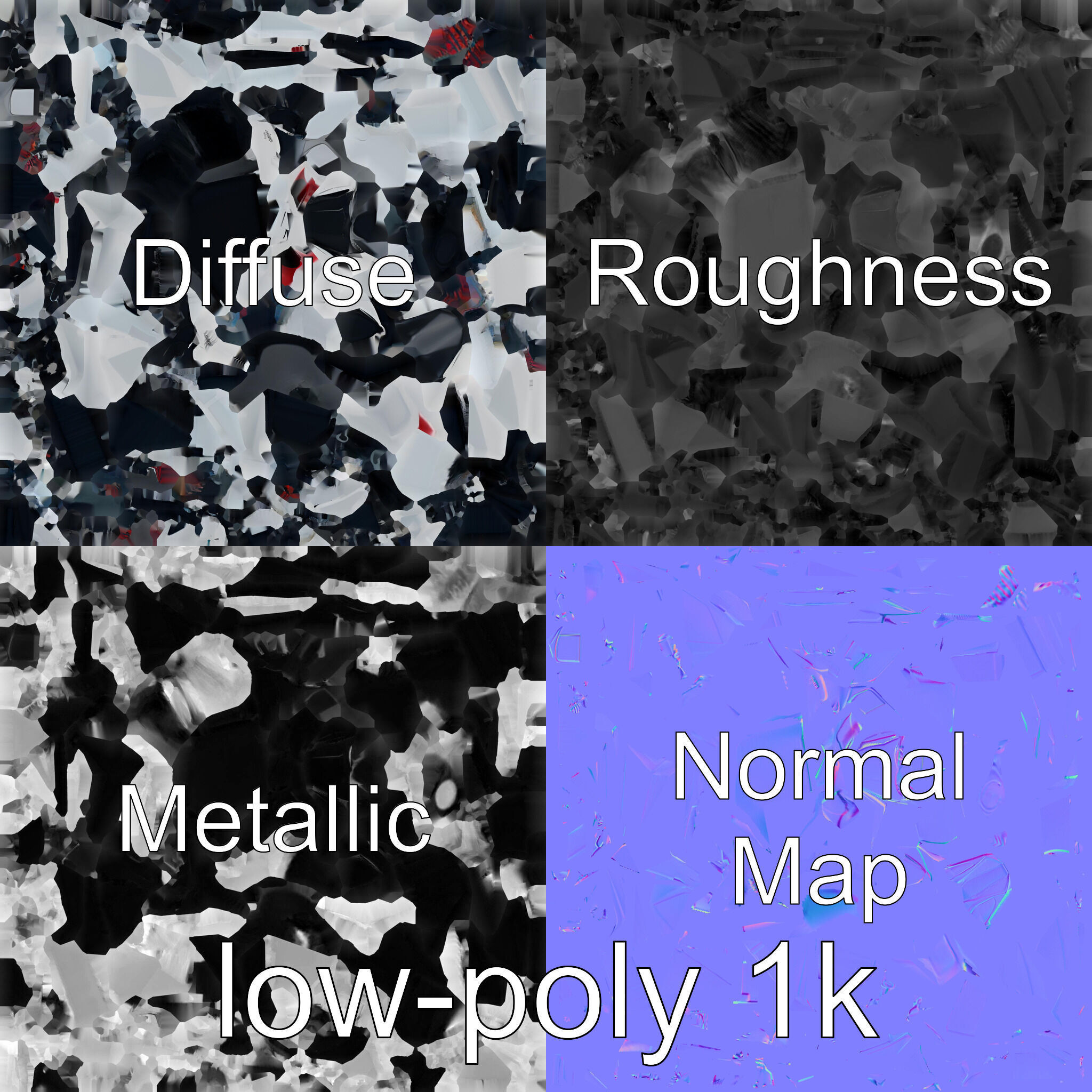 Futuristic Snow Sled model pack featuring Aerodynamic Frame a... Low-poly 3D model_4