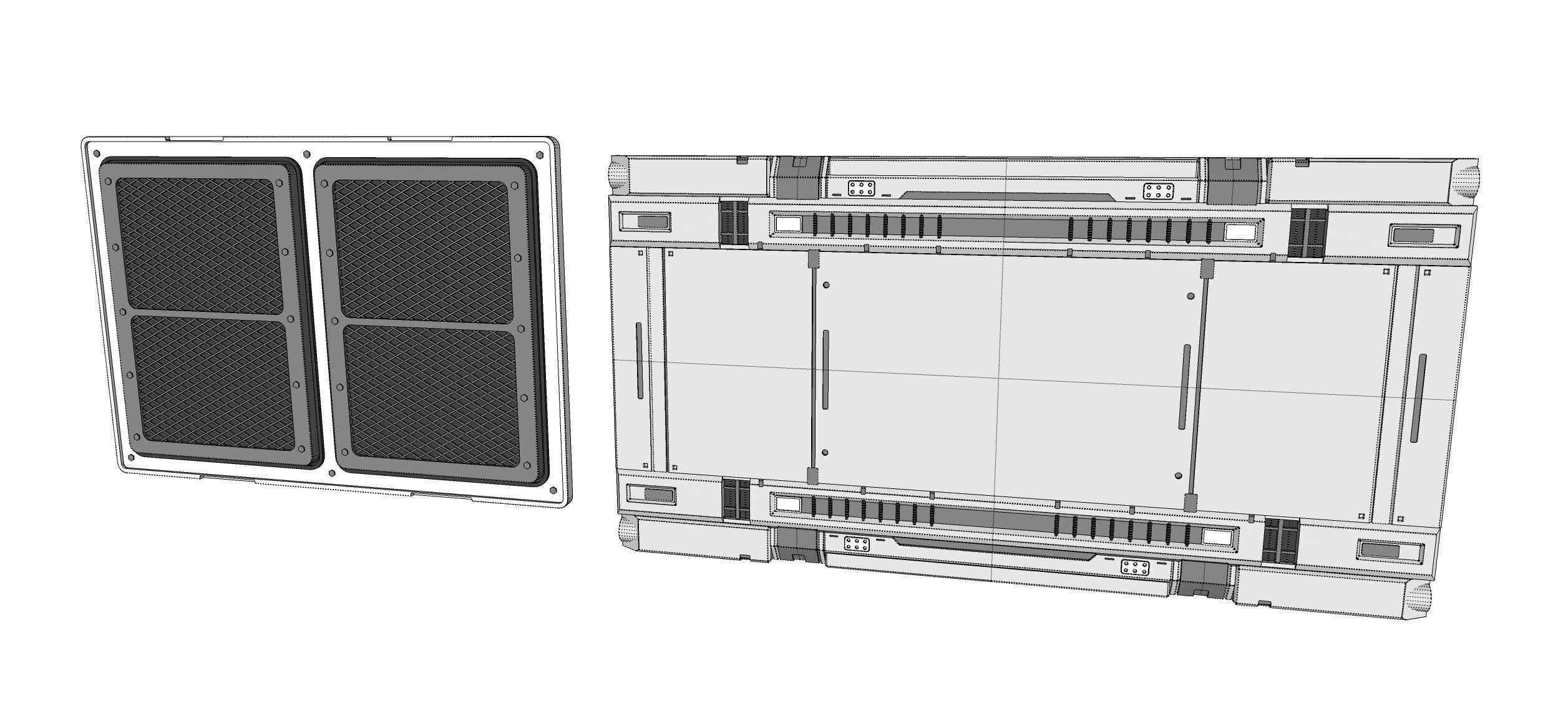 Sci-fi Architecture kitbash 52 3D model_22