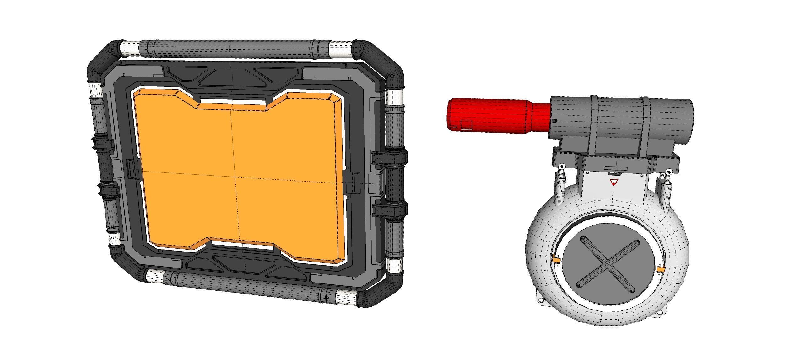 Sci-fi Architecture kitbash 52 3D model_21