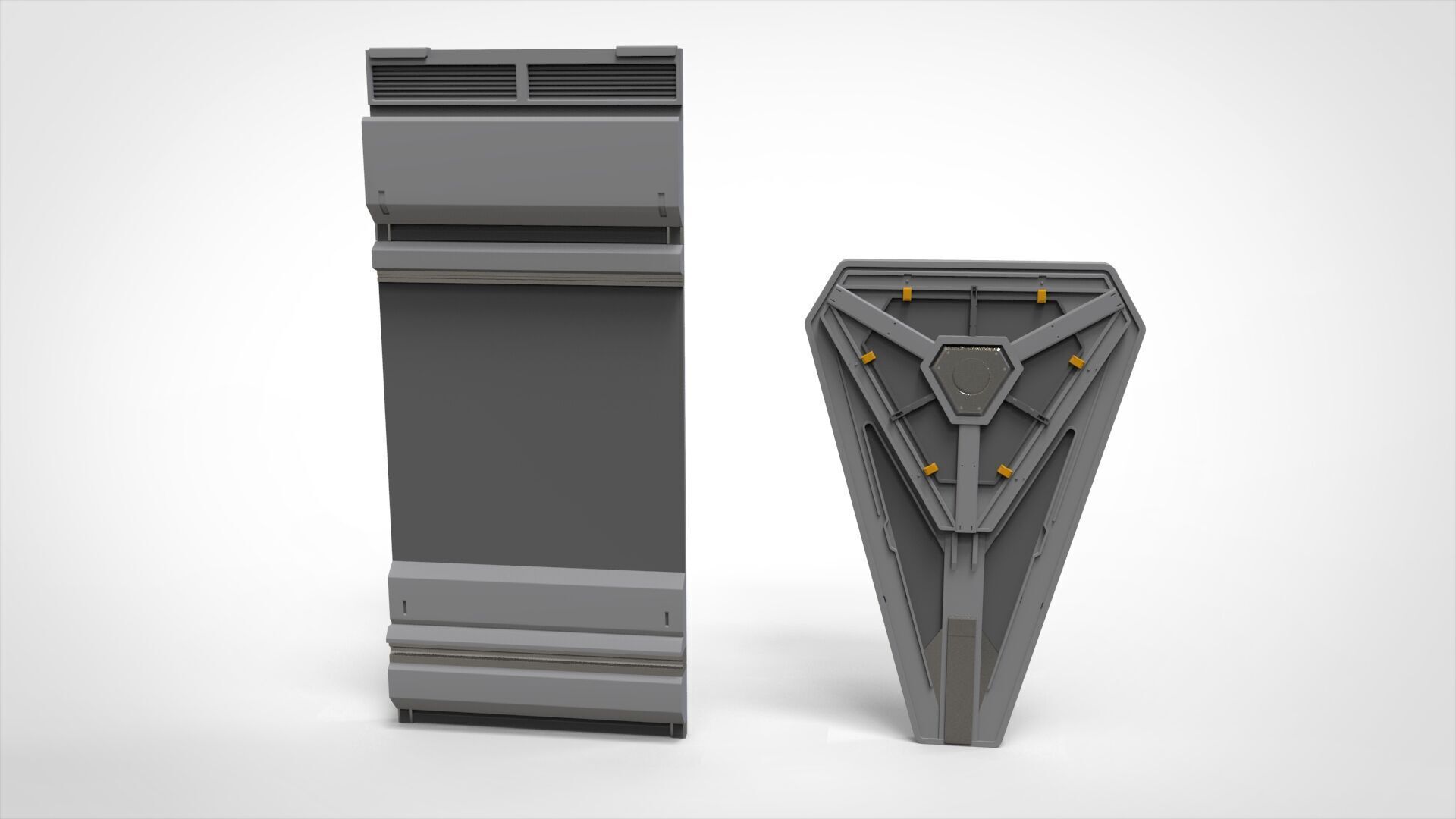 Sci-fi Architecture kitbash 52 3D model_15