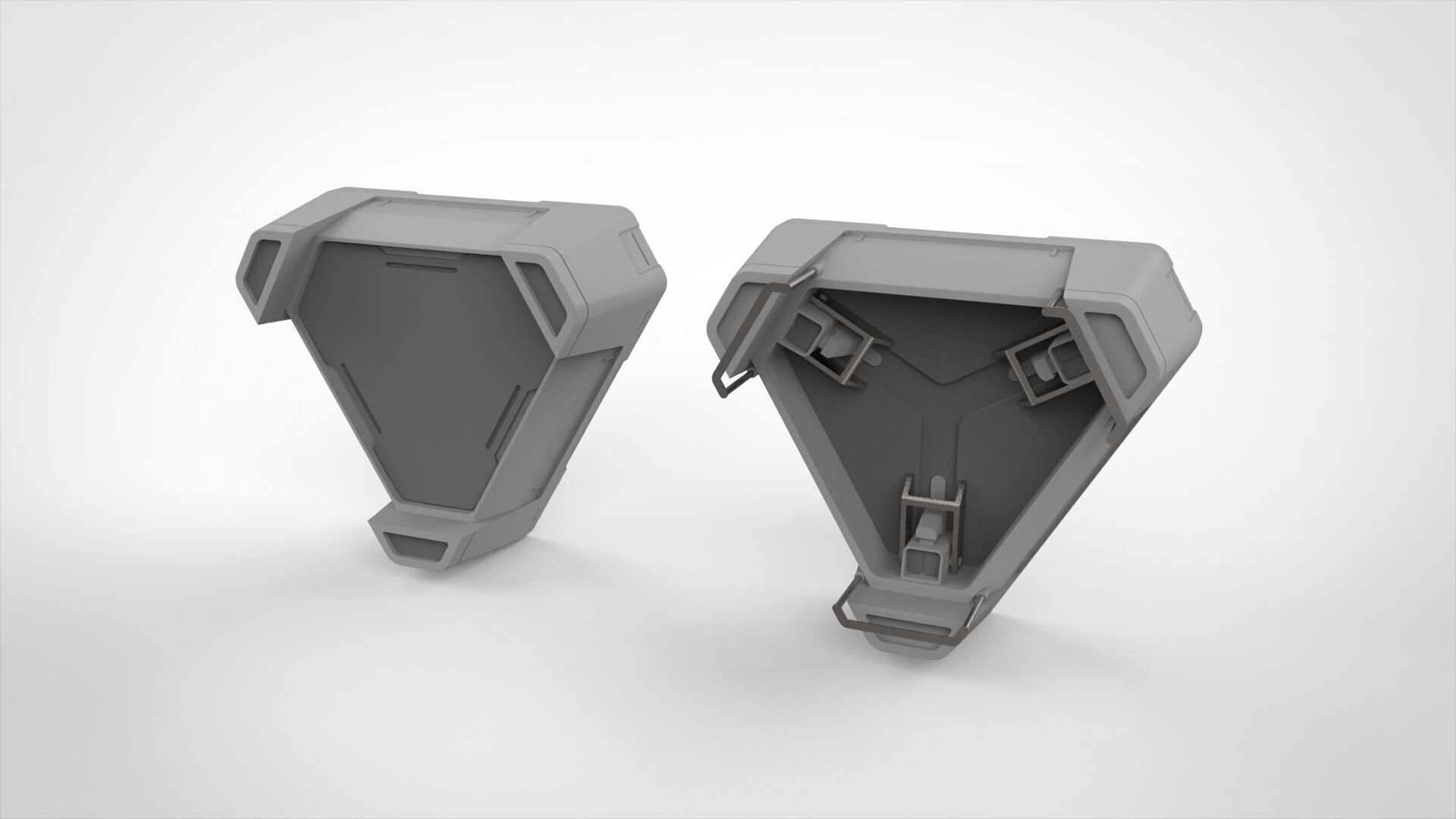 Sci-fi Architecture kitbash 52 3D model_14