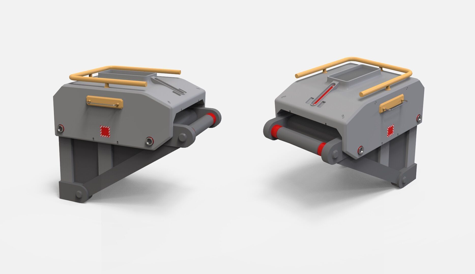 Sci-fi Architecture kitbash 52 3D model_19