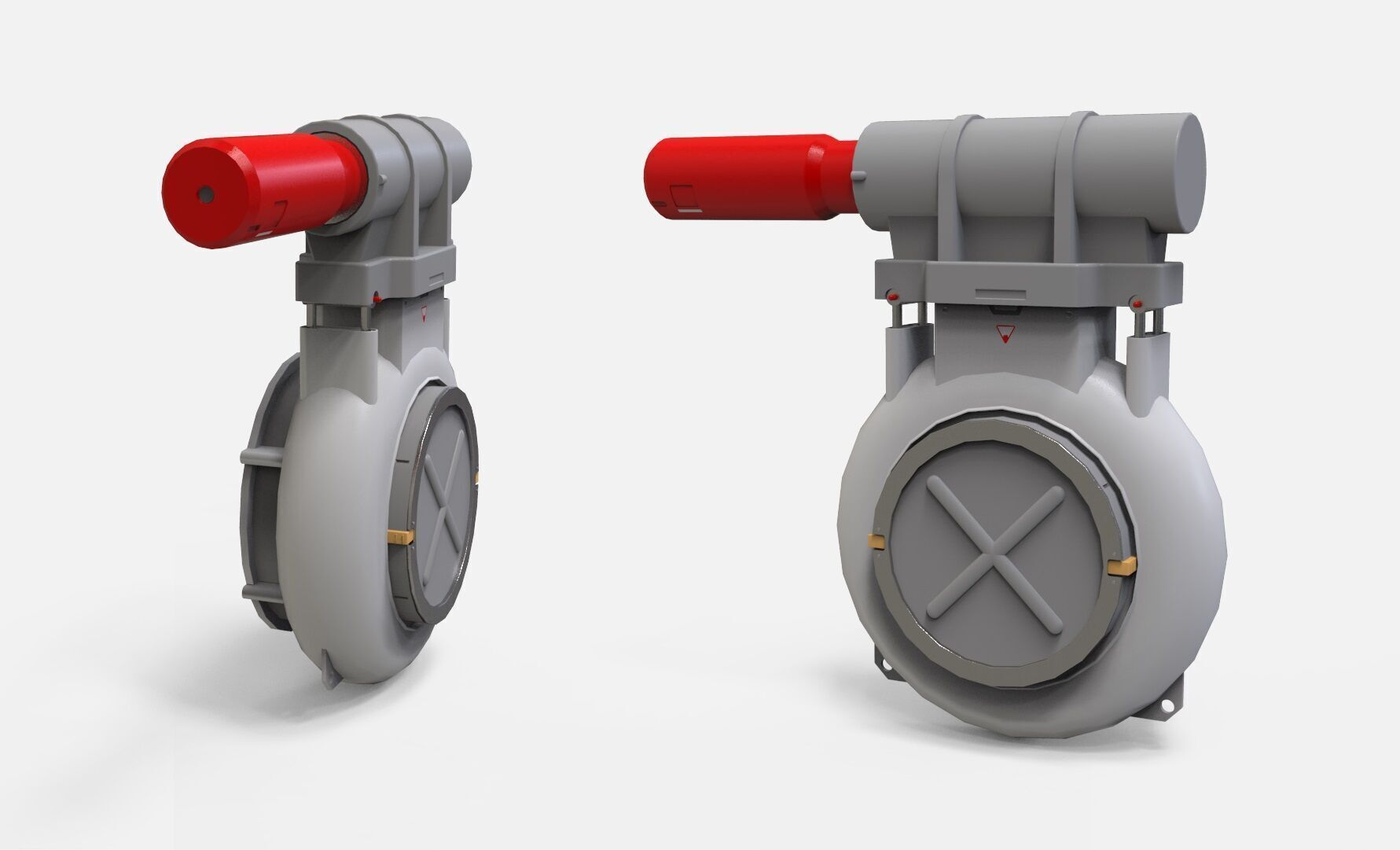 Sci-fi Architecture kitbash 52 3D model_7