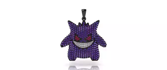 Gengar Pendant 3D print model