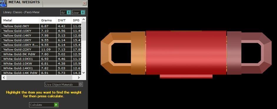 Chain Bracelet 01 3D print model_11