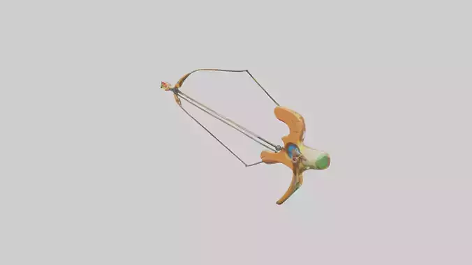 Cartoon Archery Bow model 3D model