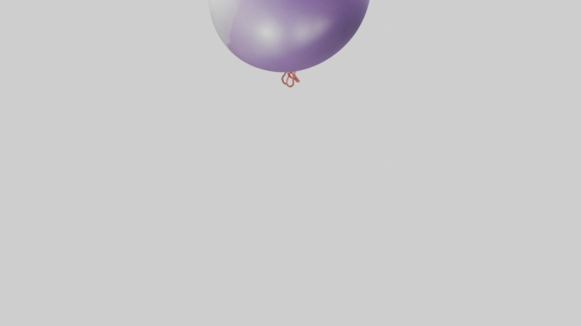 Cartoon Balloon model 3D model_3
