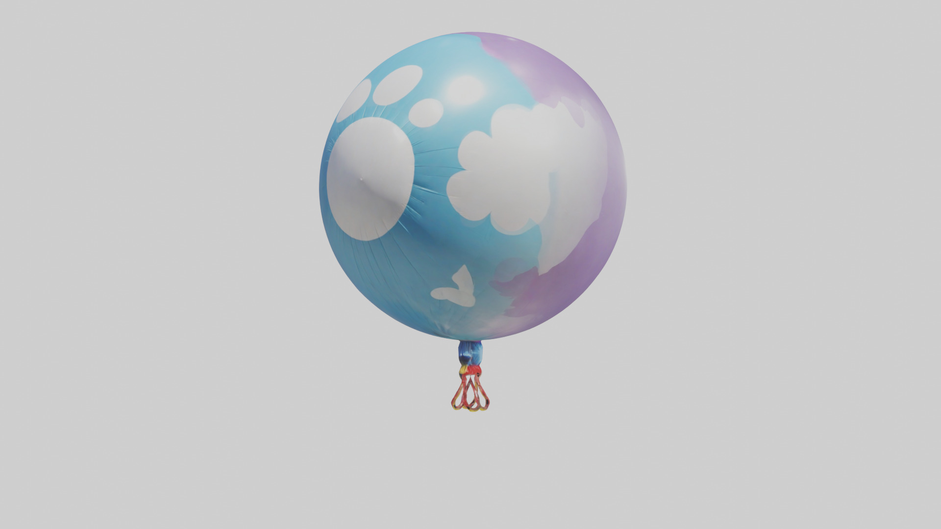 Cartoon Balloon model 3D model_8