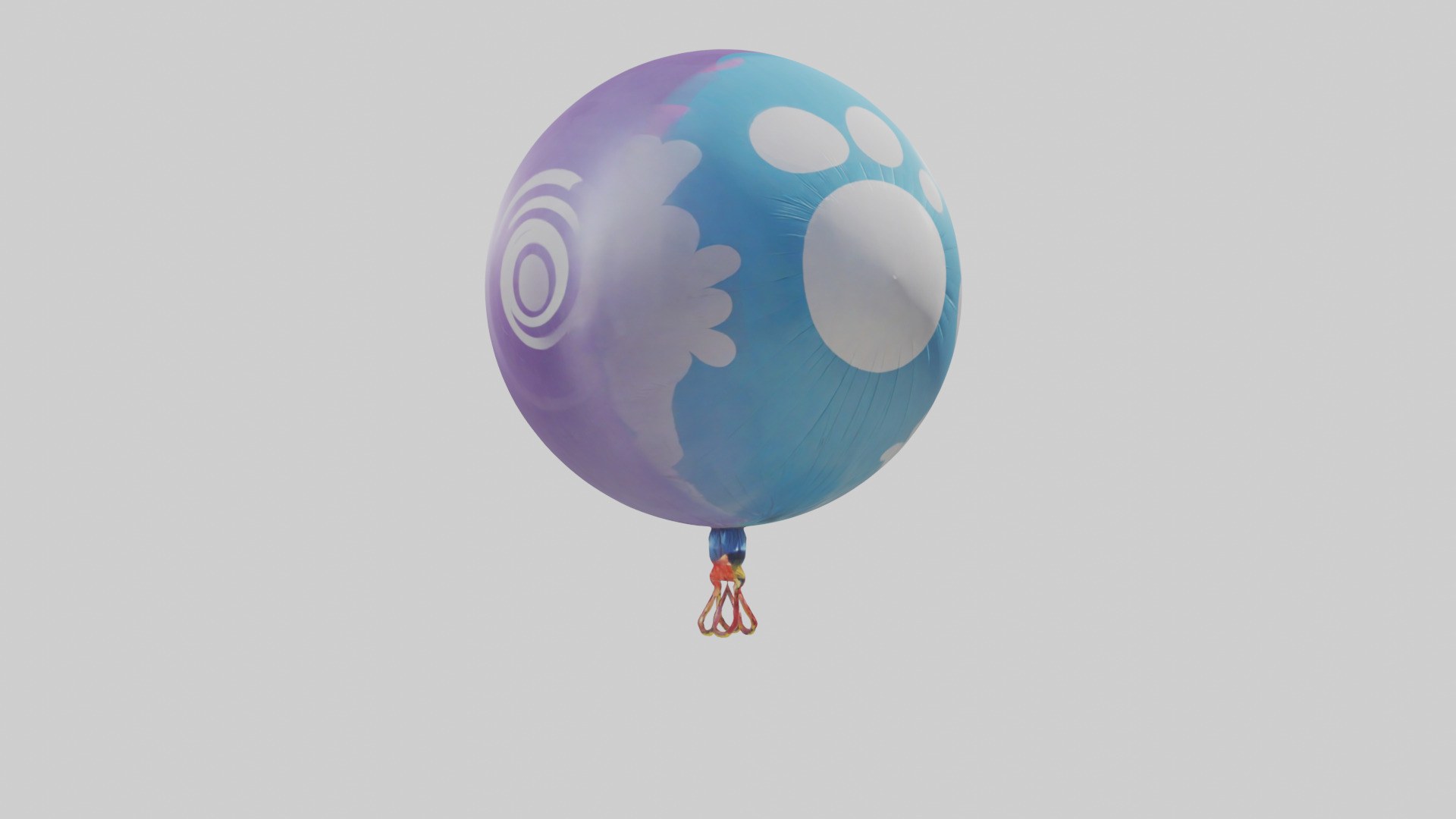 Cartoon Balloon model 3D model_11