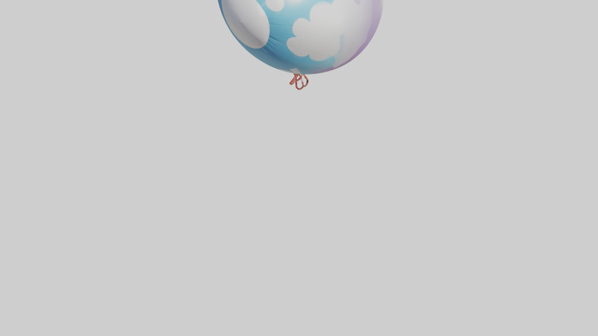 Cartoon Balloon model 3D model_5