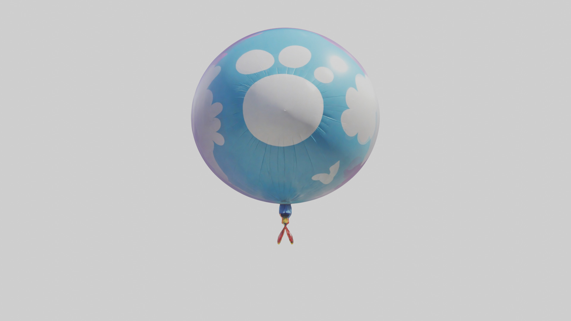 Cartoon Balloon model 3D model_9