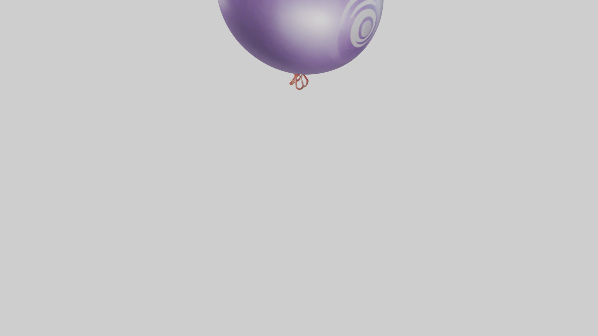 Cartoon Balloon model 3D model_4