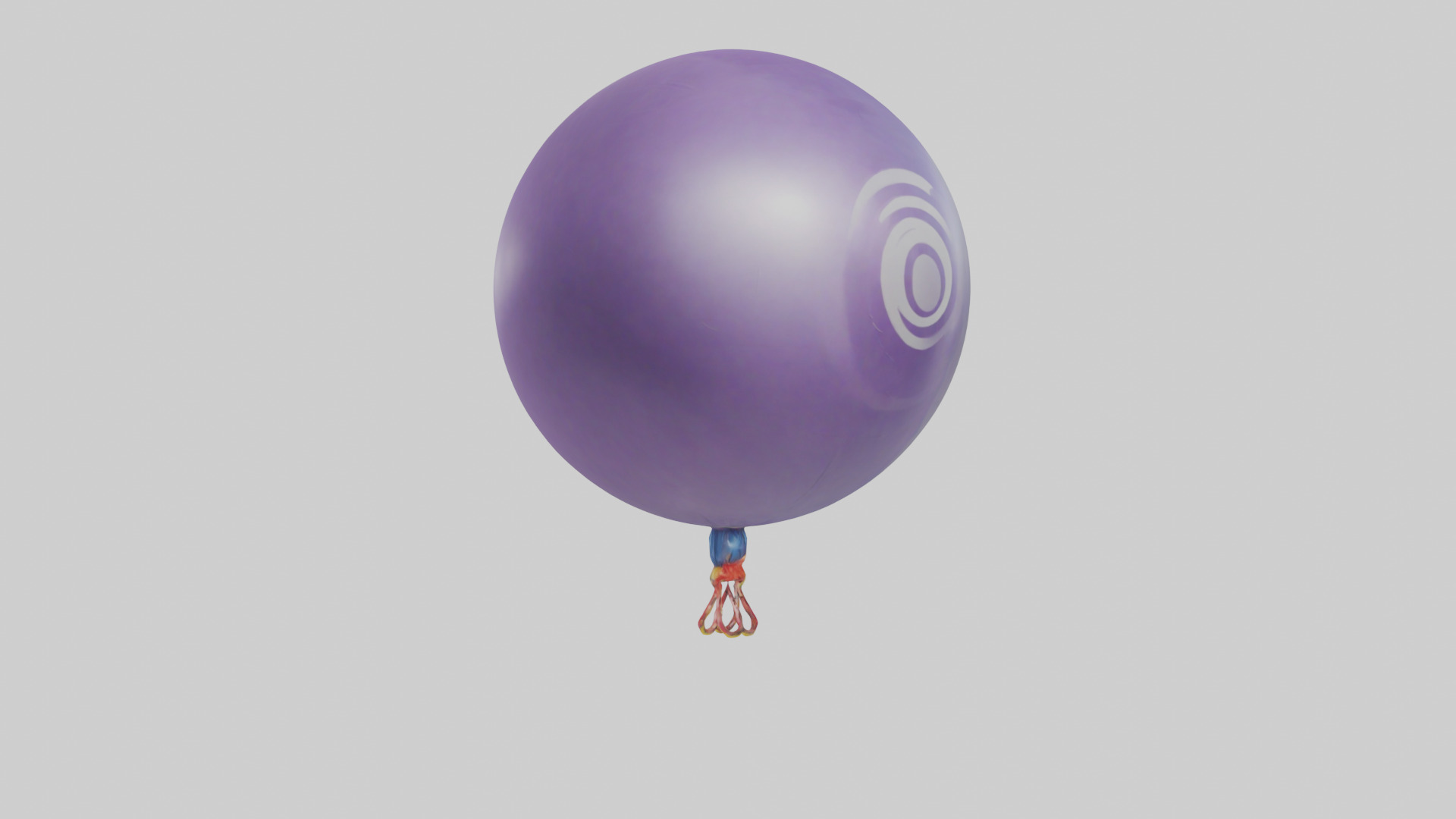 Cartoon Balloon model 3D model_2