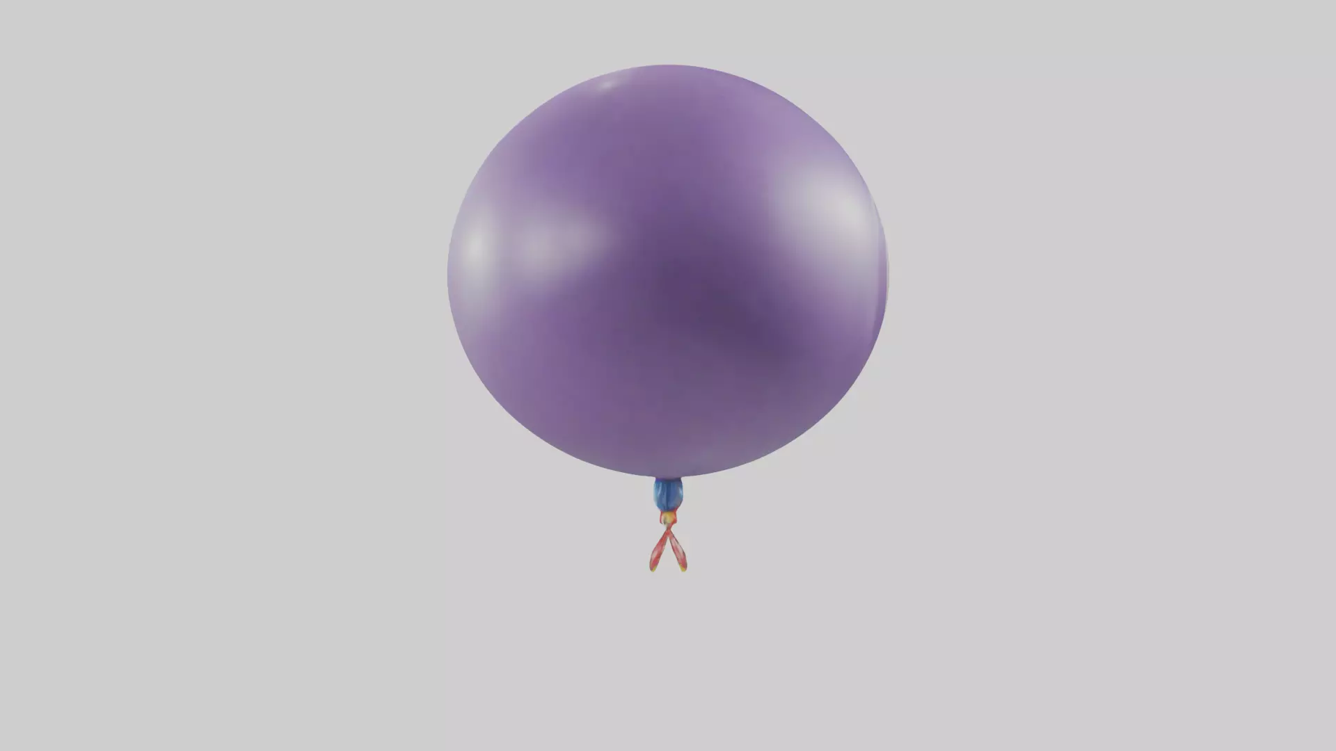 Cartoon Balloon model 3D model_0