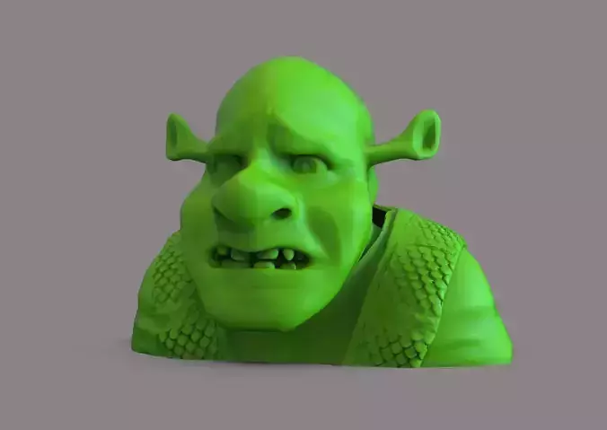 Shrek 5 meme 3D print model