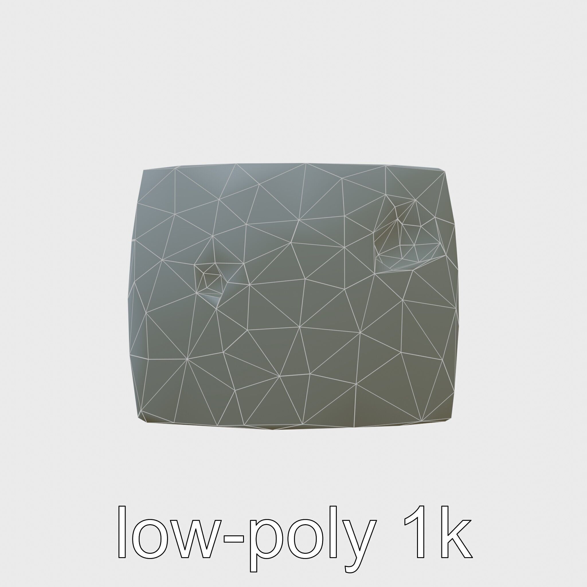 Cartoon Cheese Slice Stylized model pack Low-poly 3D model_10