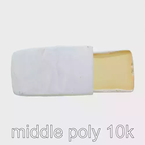 Brie Cheese Round Elegant Model Pack