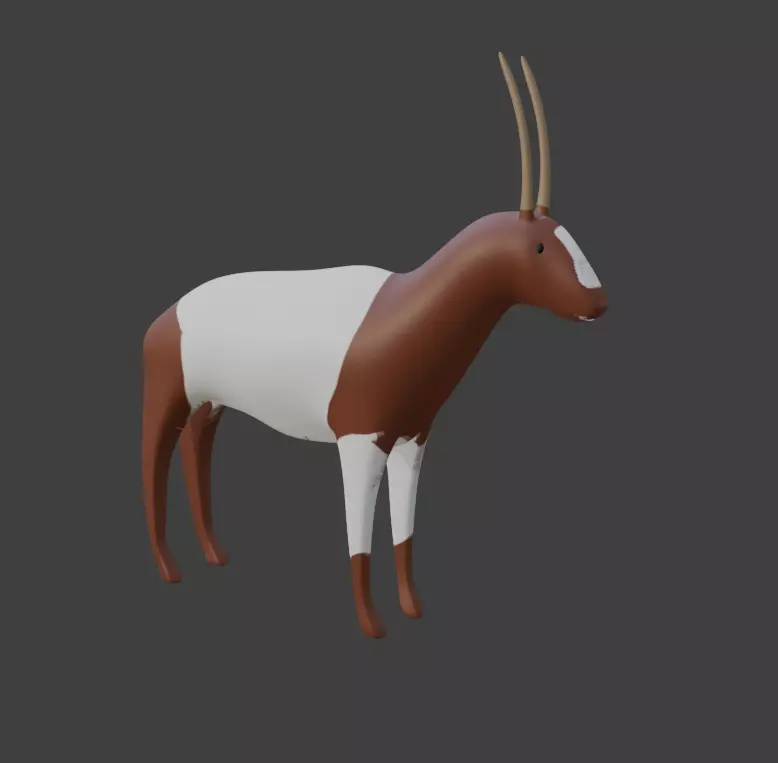 Goat 3D Model  3D model_0