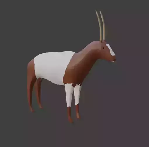 Goat 3D Model 