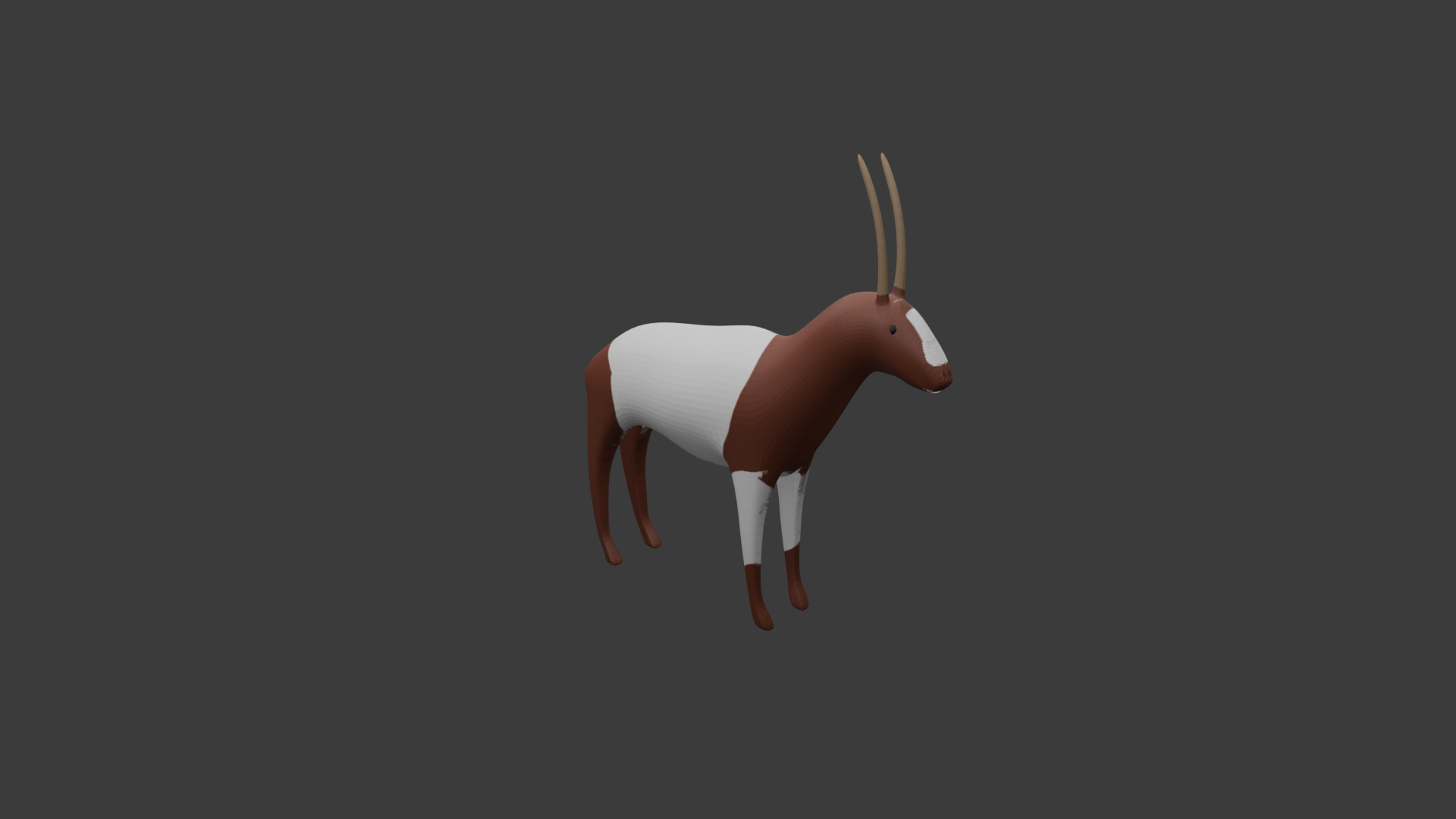 Goat 3D Model  3D model_8
