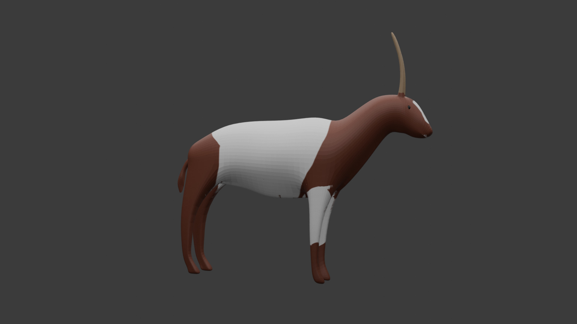 Goat 3D Model  3D model_7