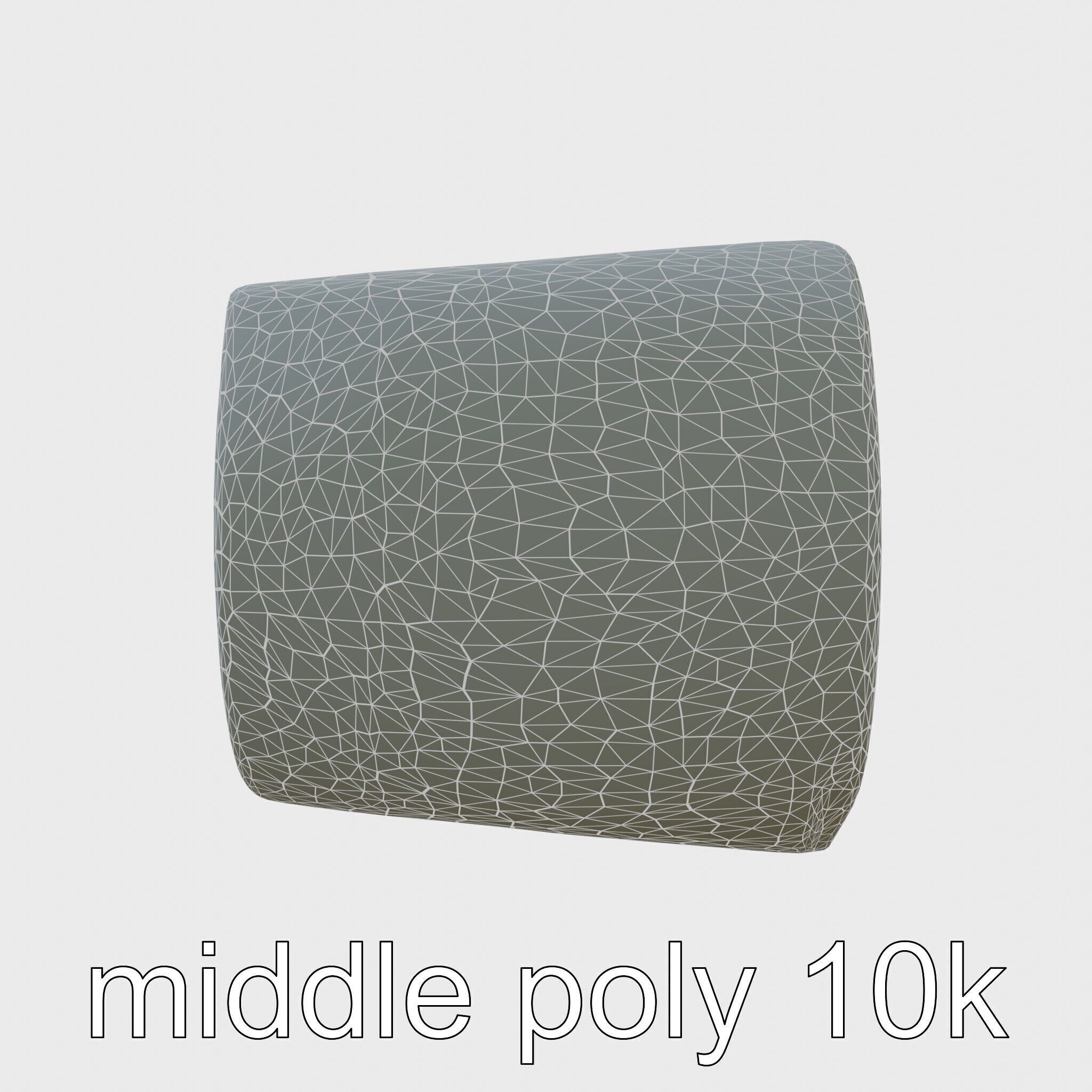 Swiss Cheese Wheel with Large Holes model pack Low-poly 3D model_9