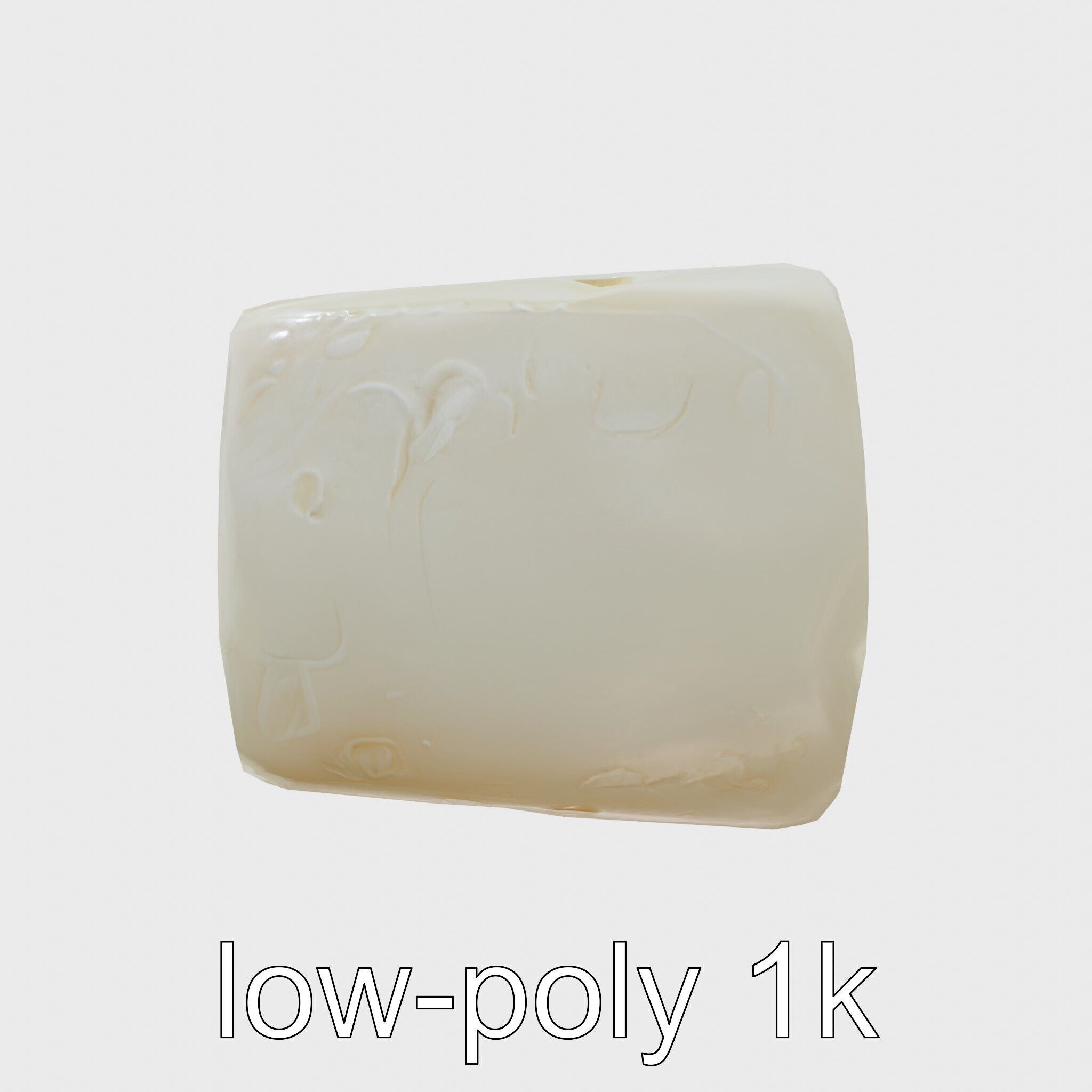 Swiss Cheese Wheel with Large Holes model pack Low-poly 3D model_7