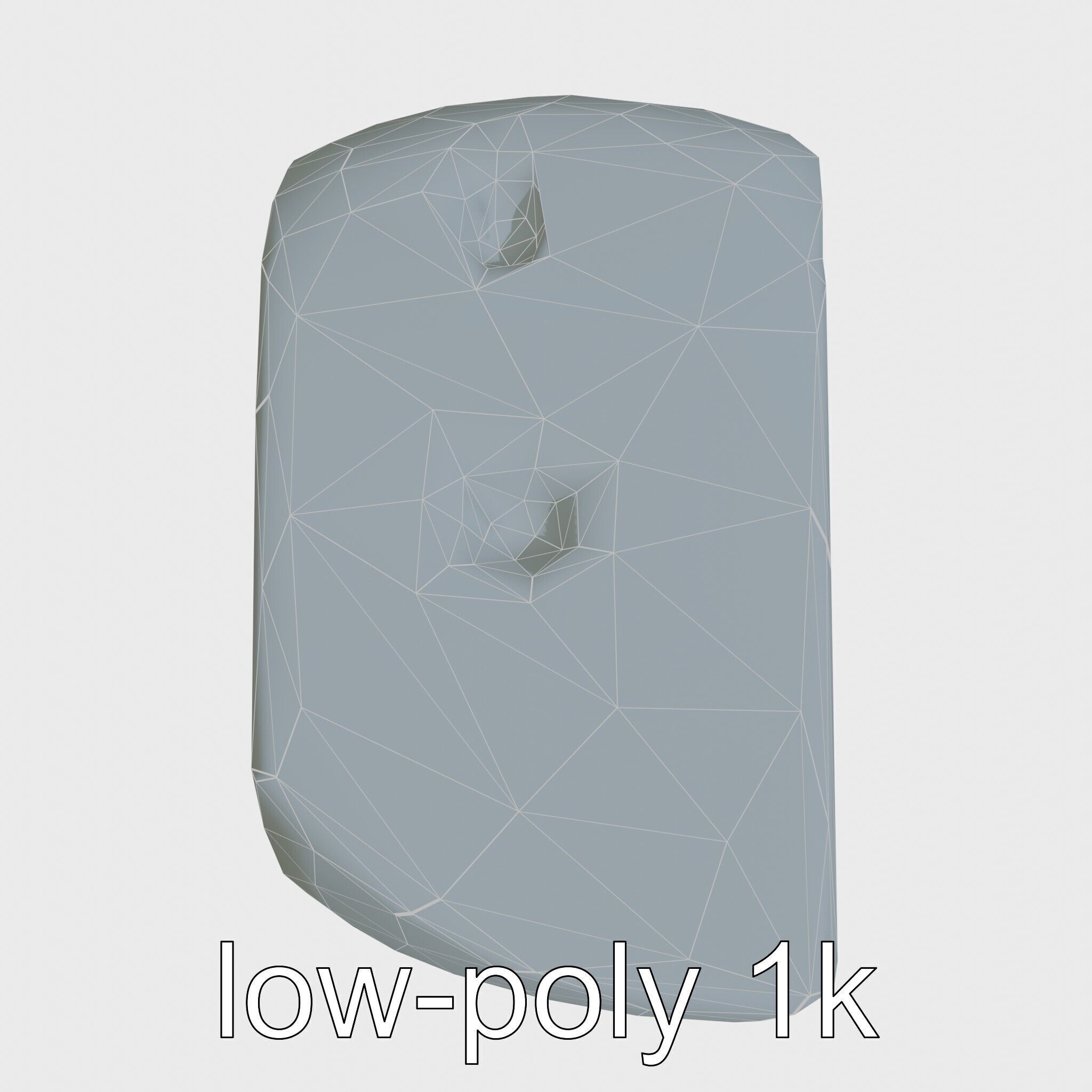 Swiss Cheese Wheel with Large Holes model pack Low-poly 3D model_14