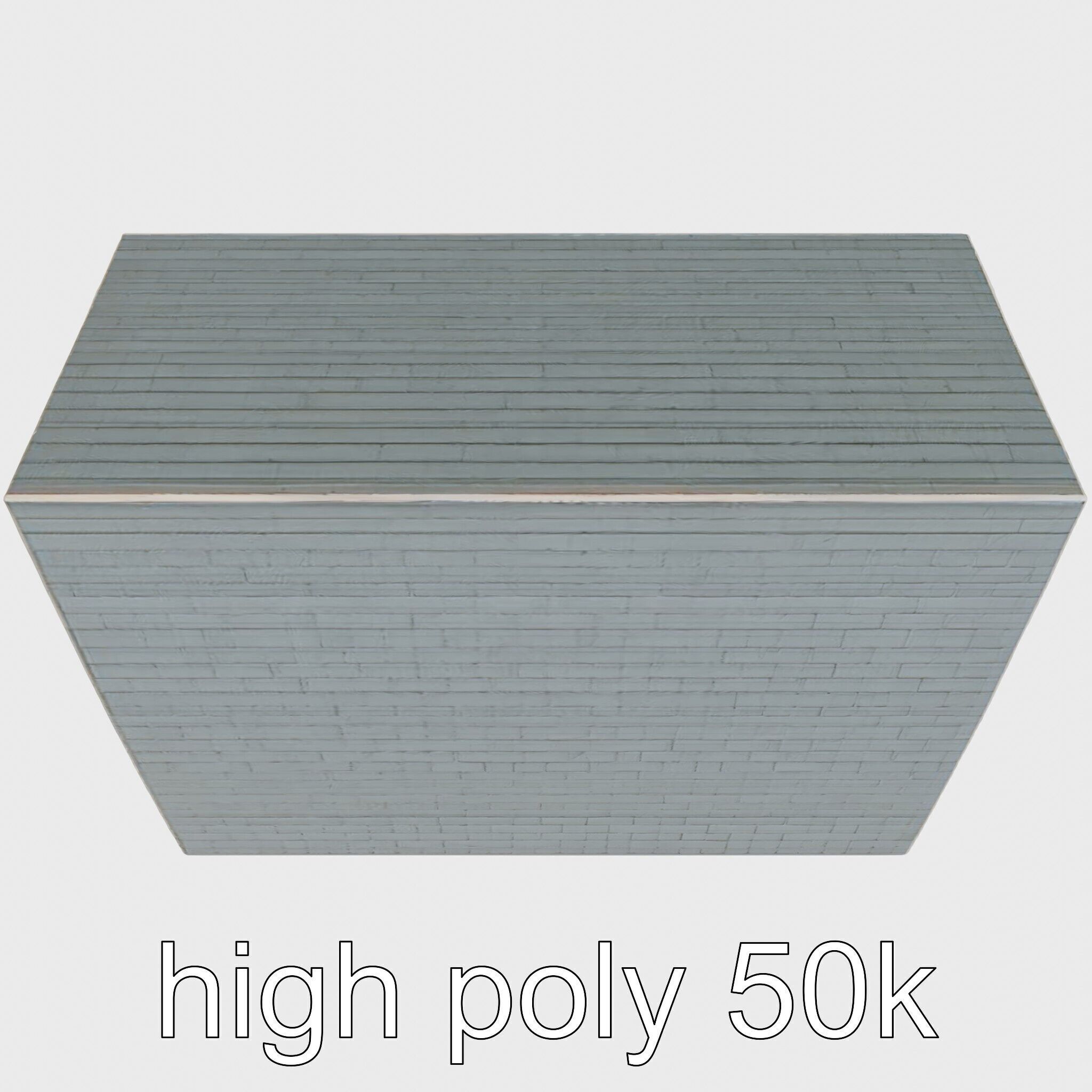 Scandinavian A-frame Cabin 3D model pack Low-poly 3D model_16