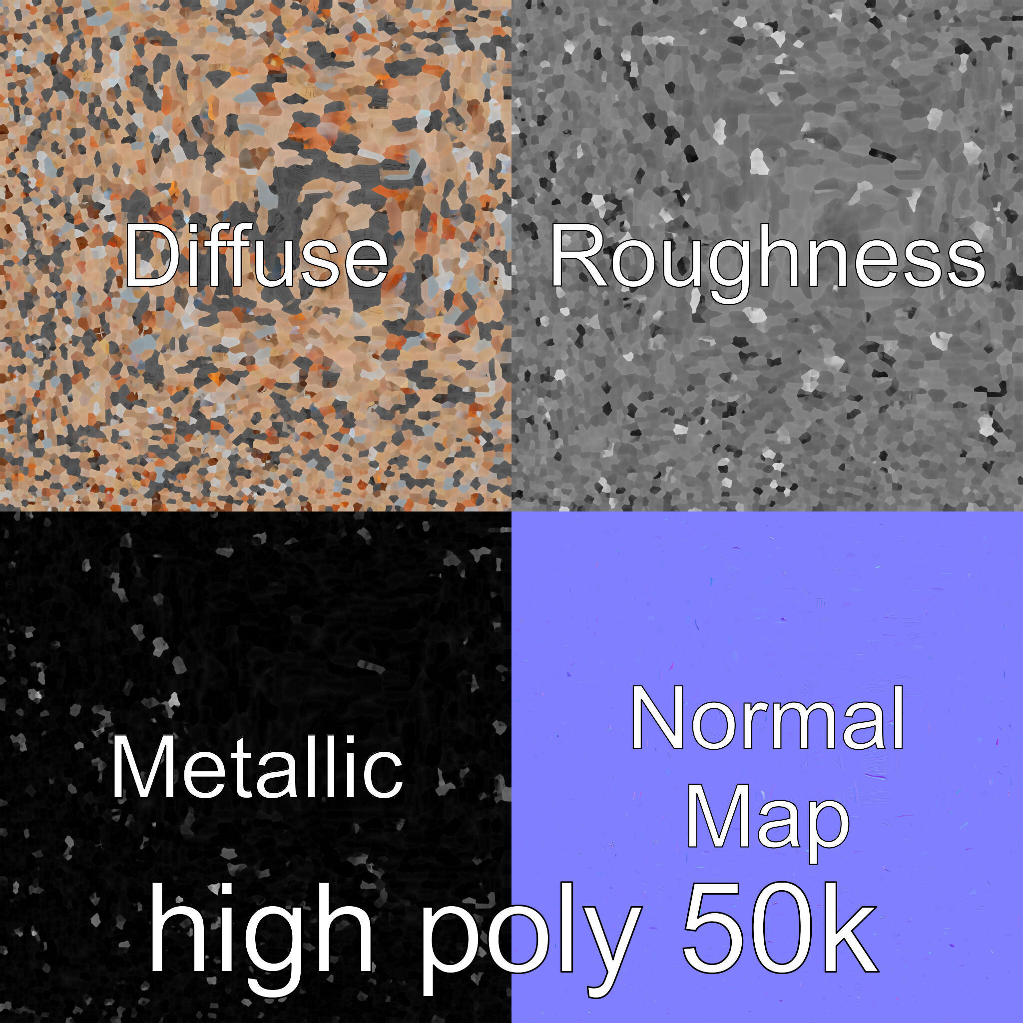 Scandinavian A-frame Cabin 3D model pack Low-poly 3D model_20