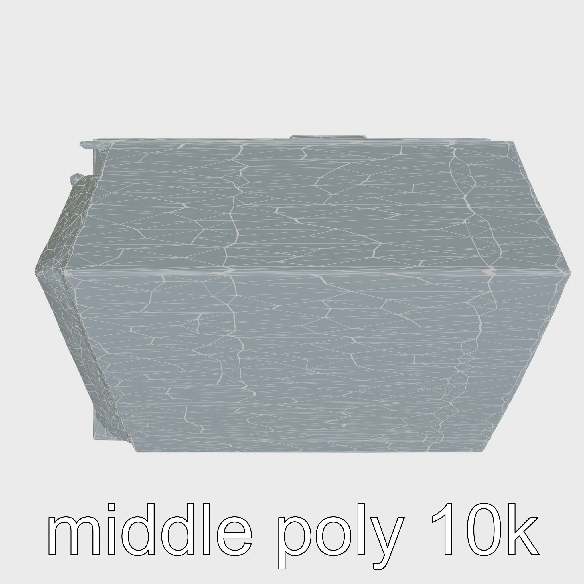 Scandinavian A-frame Cabin 3D model pack Low-poly 3D model_9