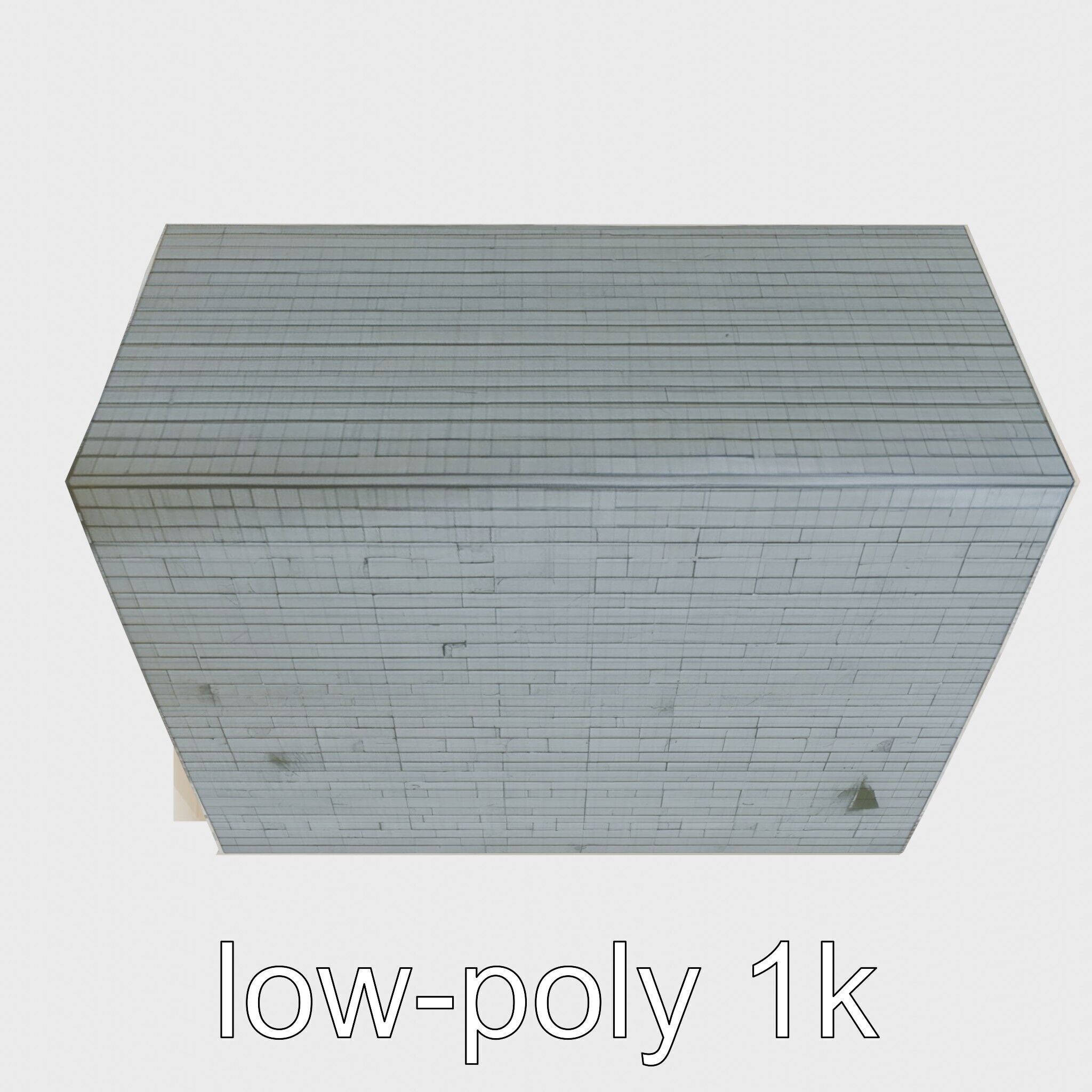 Scandinavian A-frame Cabin 3D model pack Low-poly 3D model_23