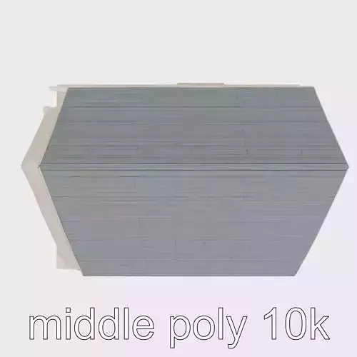 Scandinavian A-frame Cabin 3D model pack Low-poly 3D model