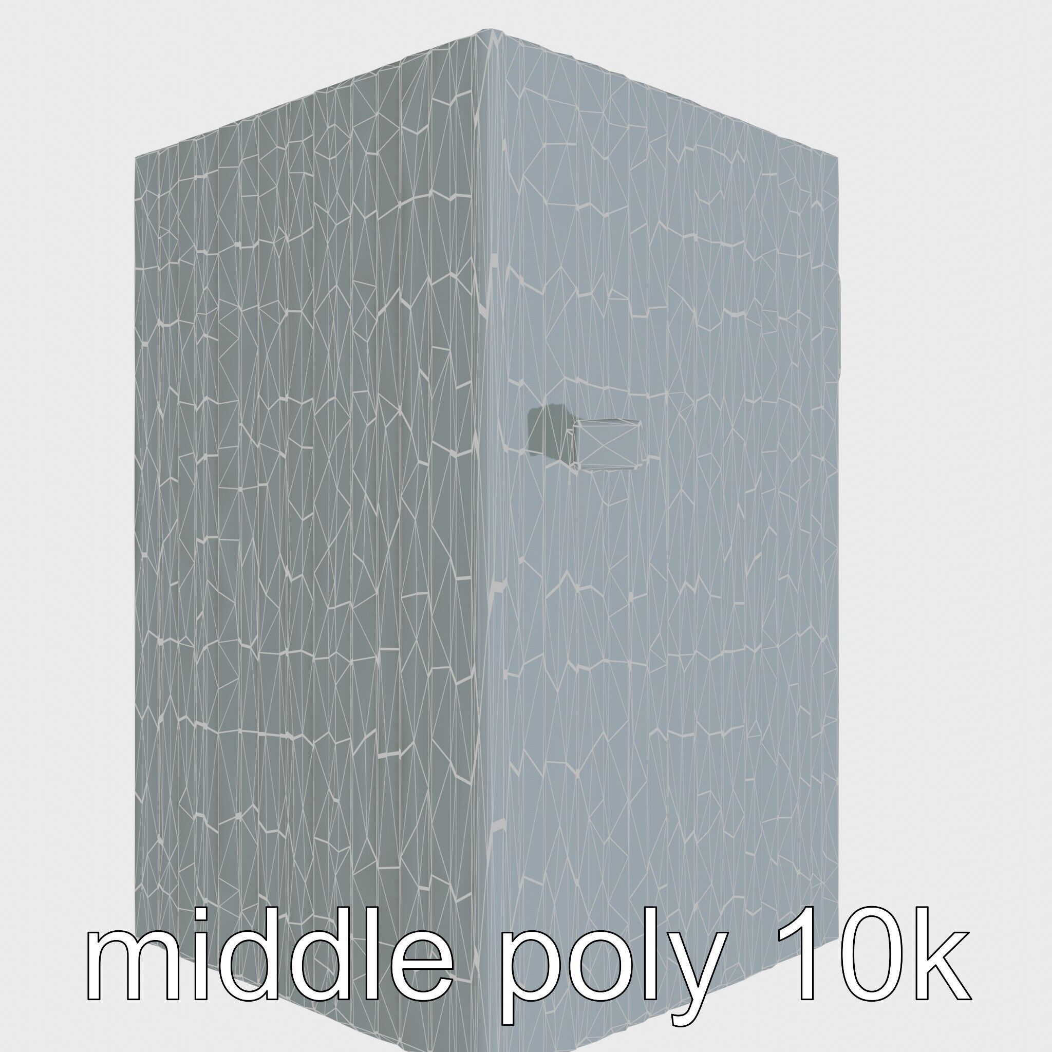 Scandinavian A-Frame Cabin with Loft model pack Low-poly 3D model_19