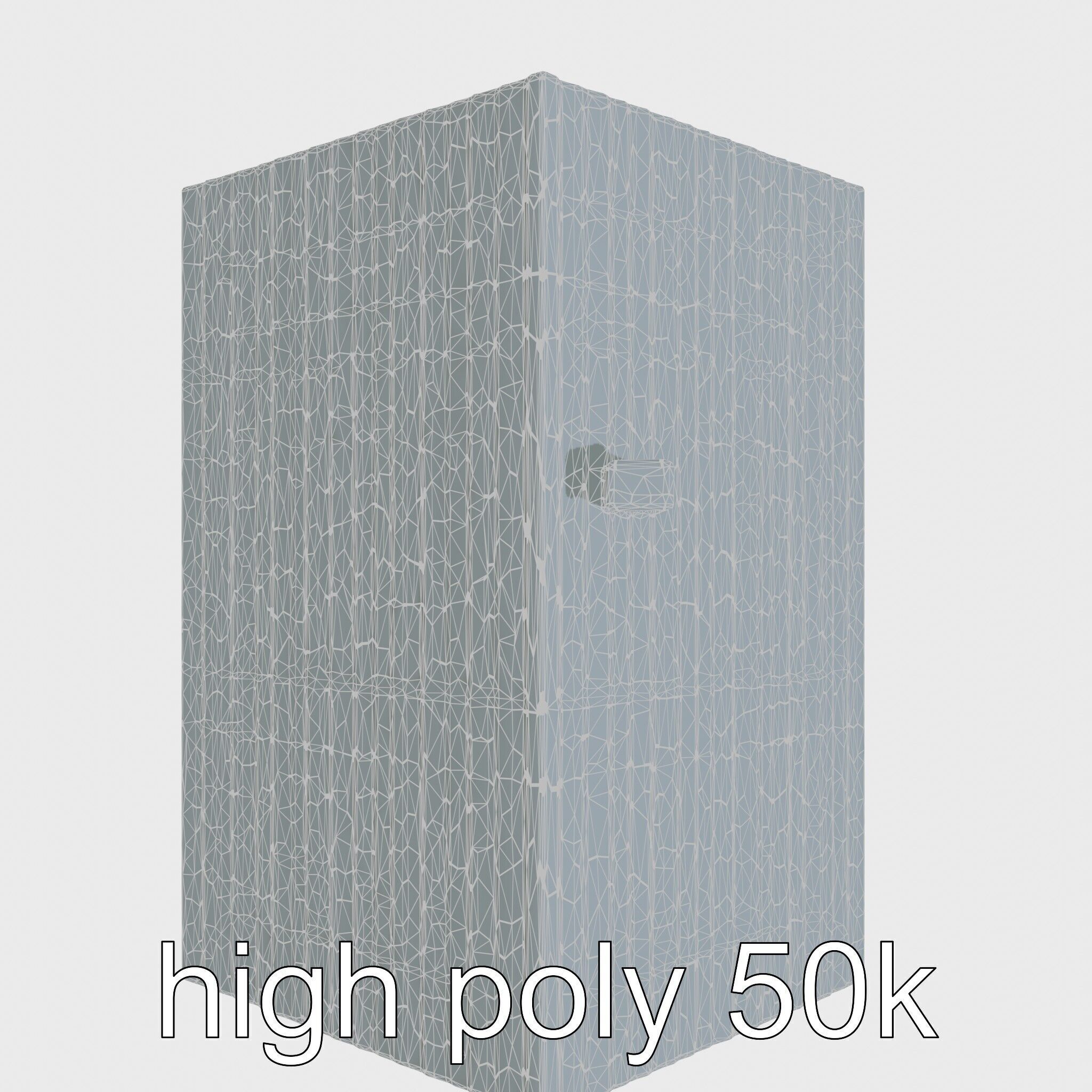 Scandinavian A-Frame Cabin with Loft model pack Low-poly 3D model_28