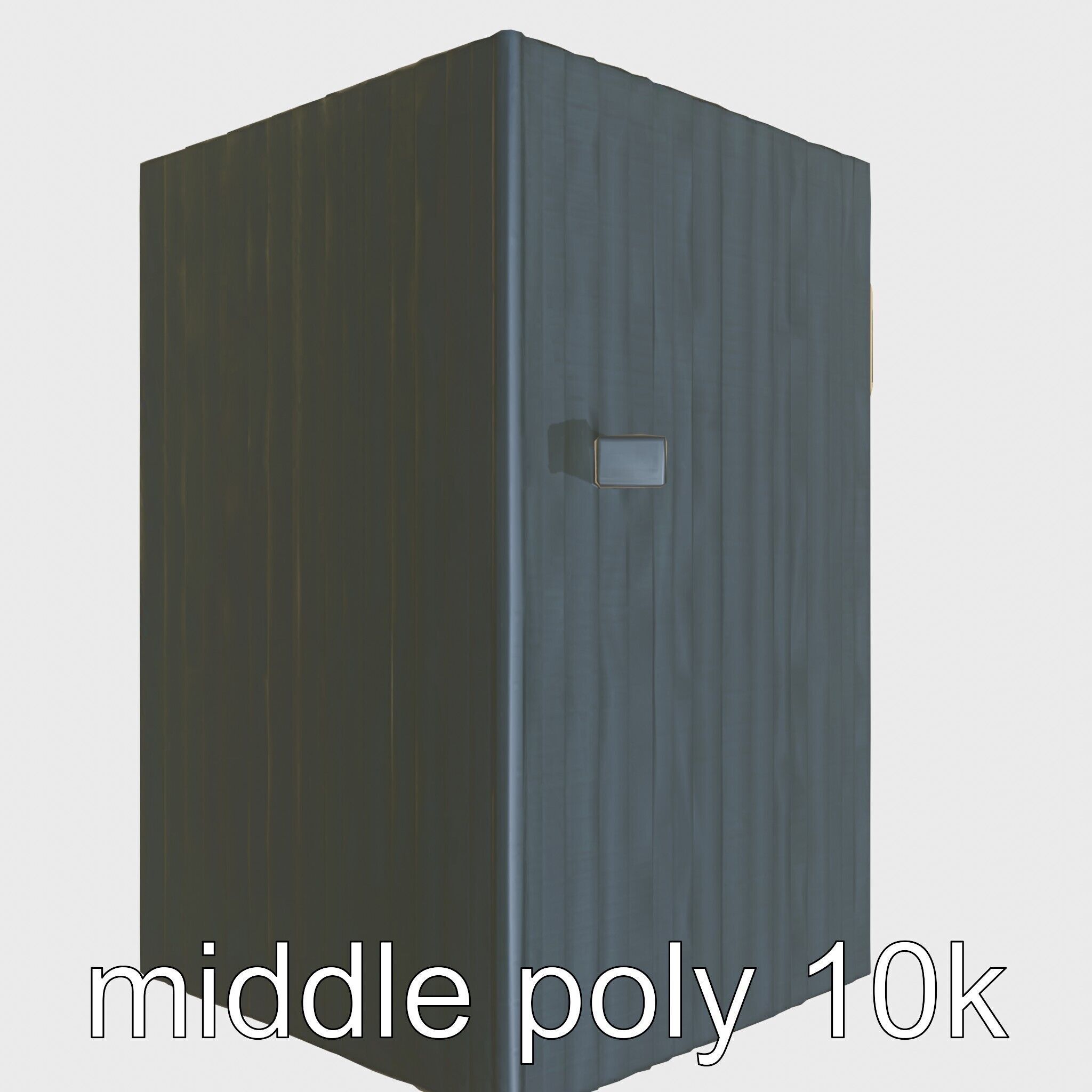 Scandinavian A-Frame Cabin with Loft model pack Low-poly 3D model_23