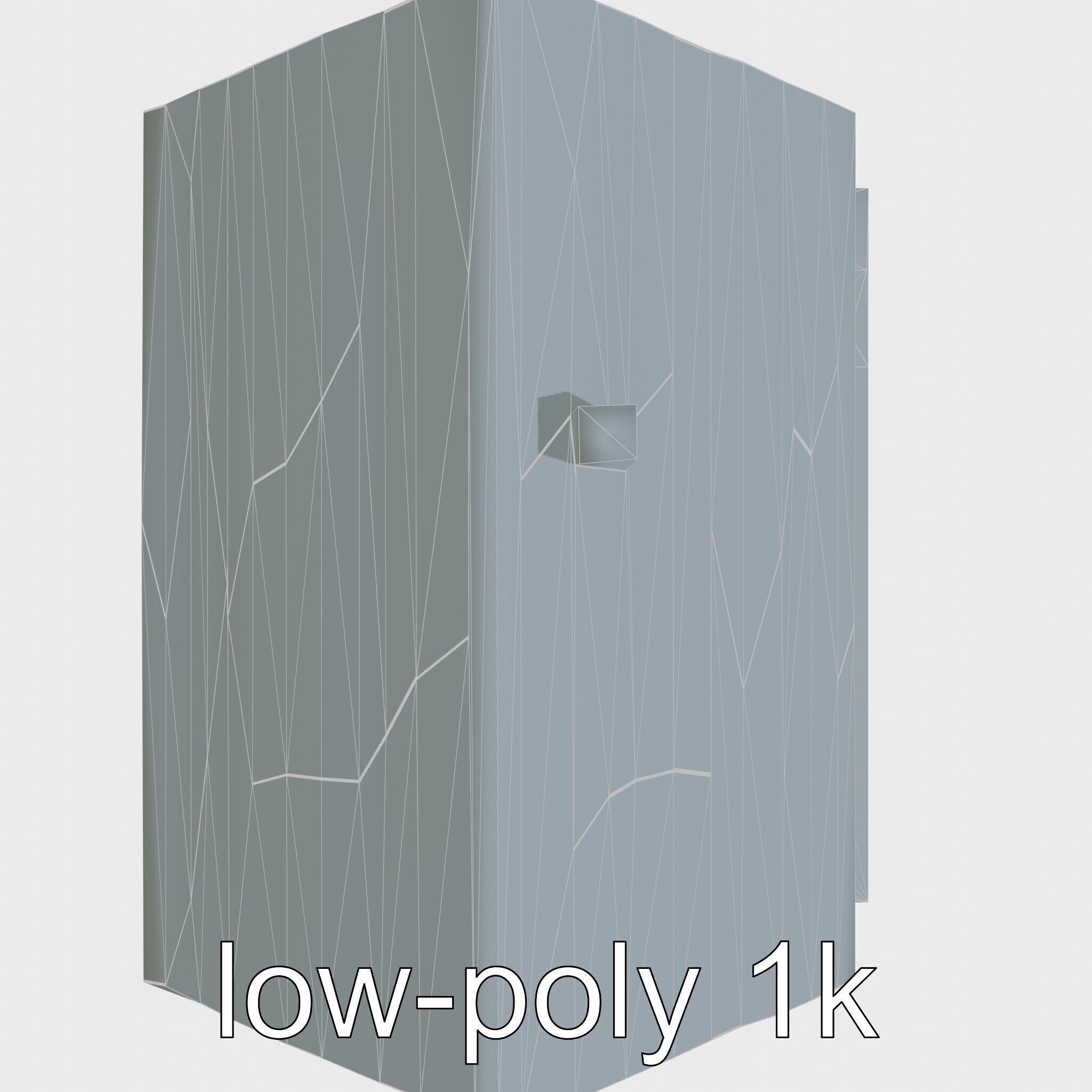 Scandinavian A-Frame Cabin with Loft model pack Low-poly 3D model_29