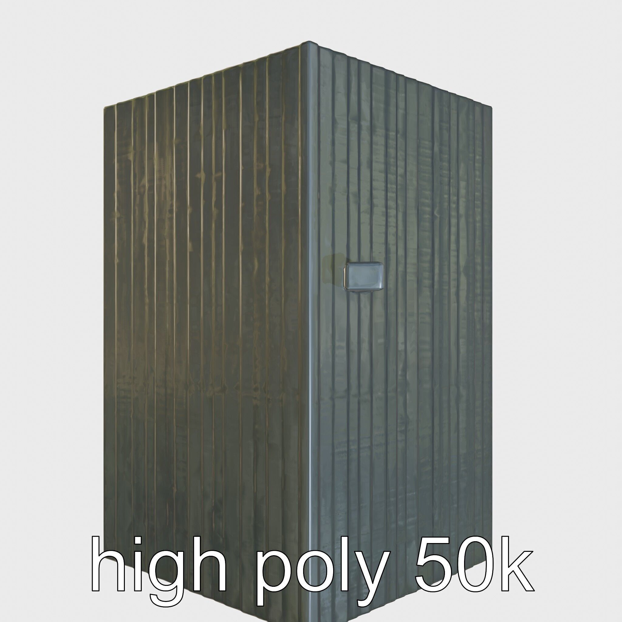 Scandinavian A-Frame Cabin with Loft model pack Low-poly 3D model_21