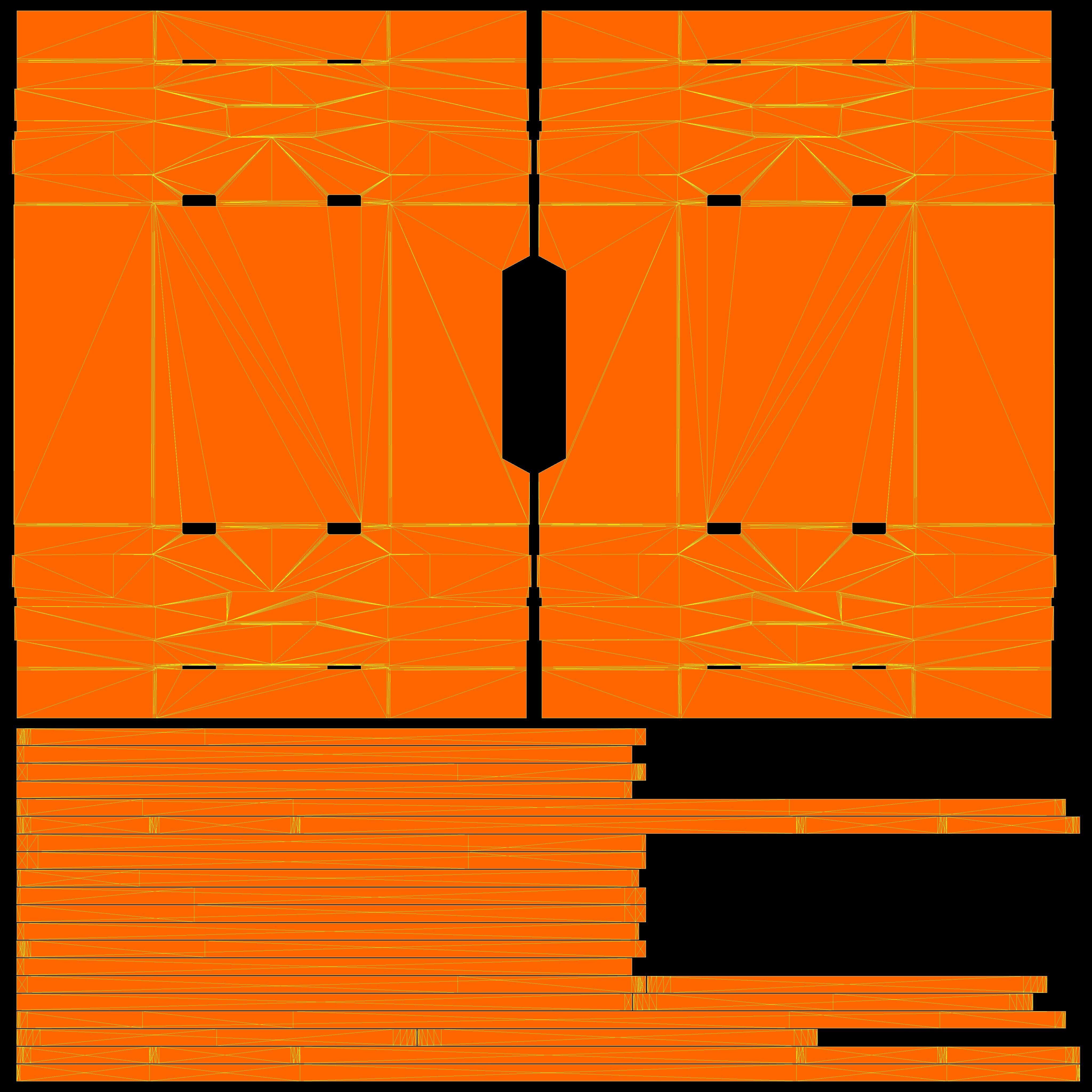 Cardboard Retail Display Tray for Product Packaging Merchandise Texture_9