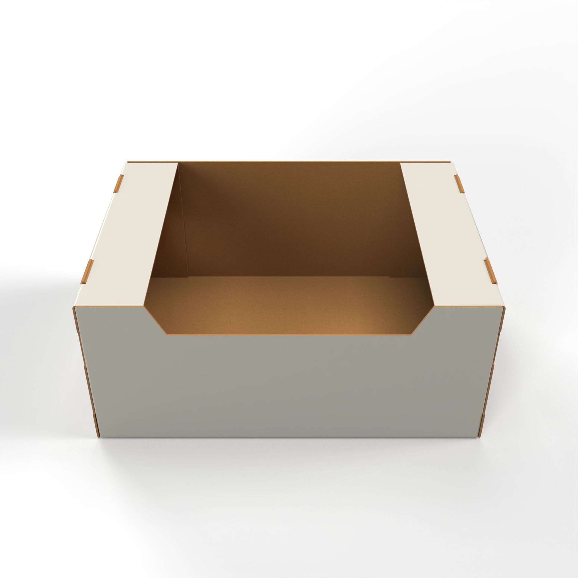 Cardboard Retail Display Tray for Product Packaging Merchandise Texture_1