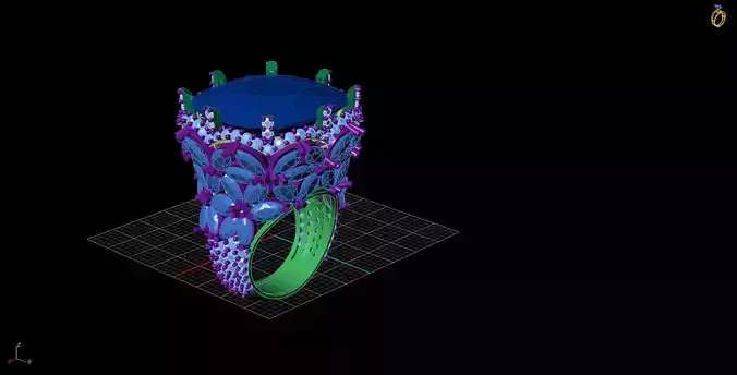 Marques big ring chopard