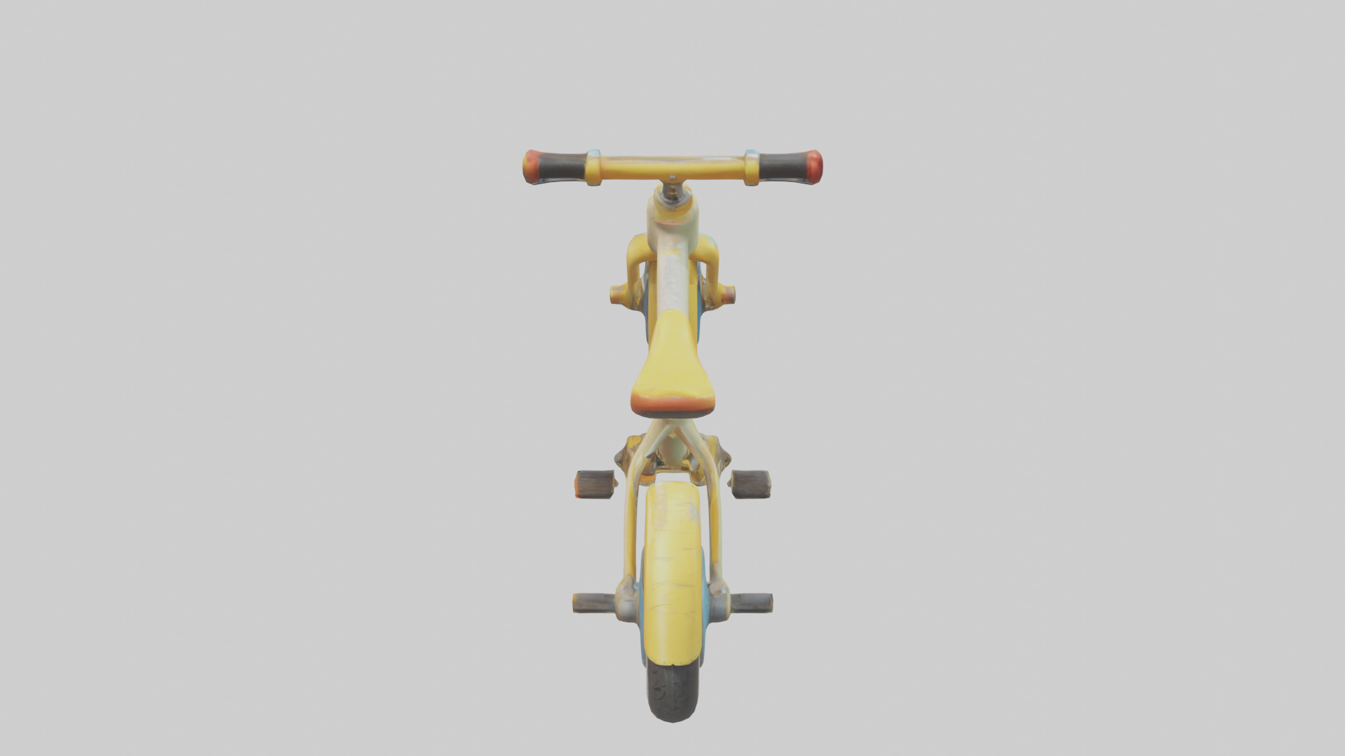 Cartoon Bicycle model 3D model_15