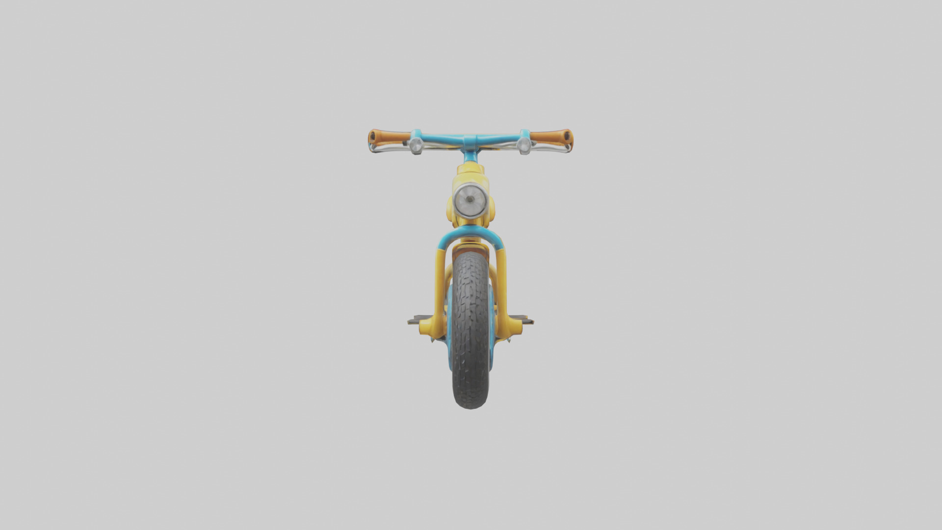 Cartoon Bicycle model 3D model_10