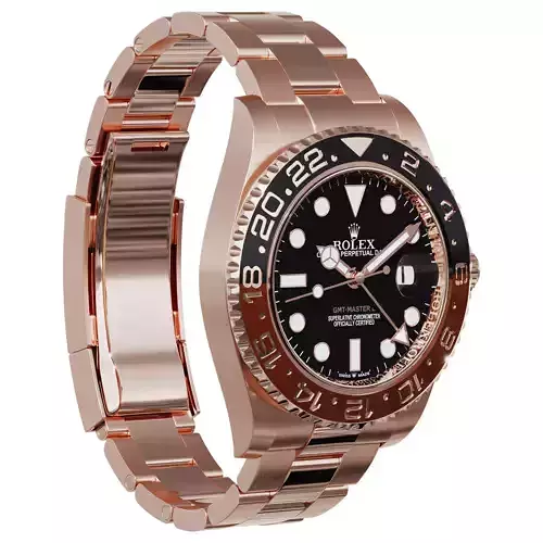 Rolex GMT-Master II Rootbeer 3D model