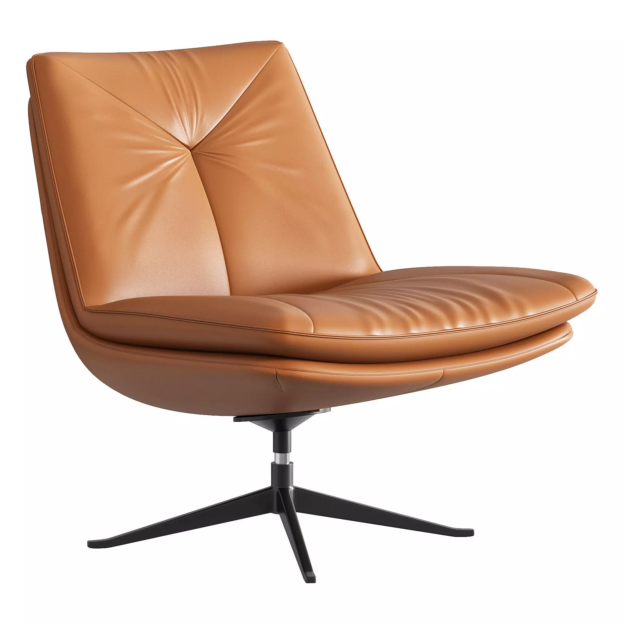 York Tan Armchair 3D model