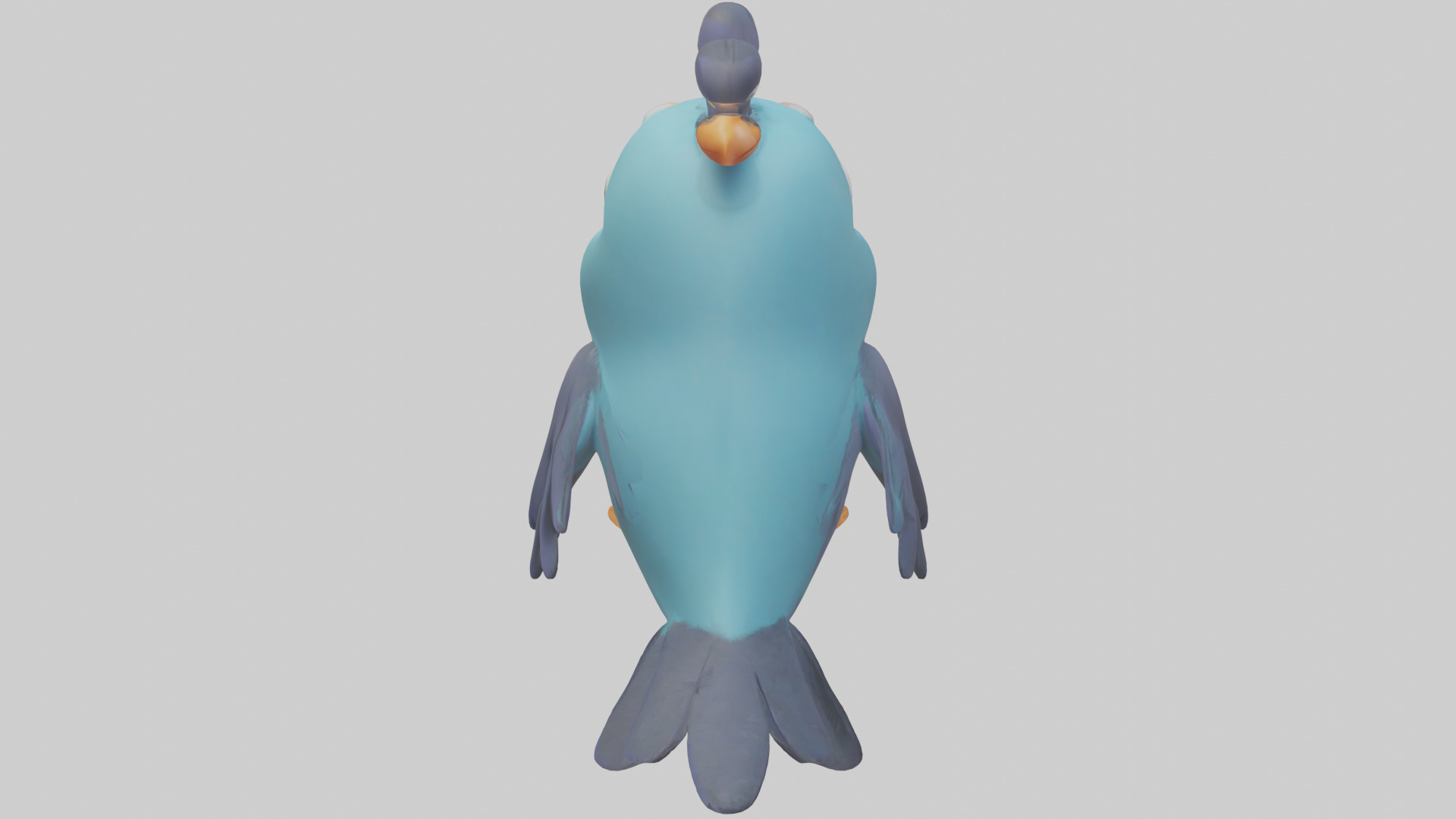 Cartoon Bird model 3D model_15