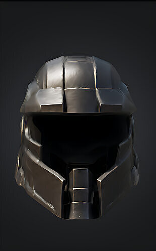 Spartan MJOLNIR Helmet HALO Free 3D print model