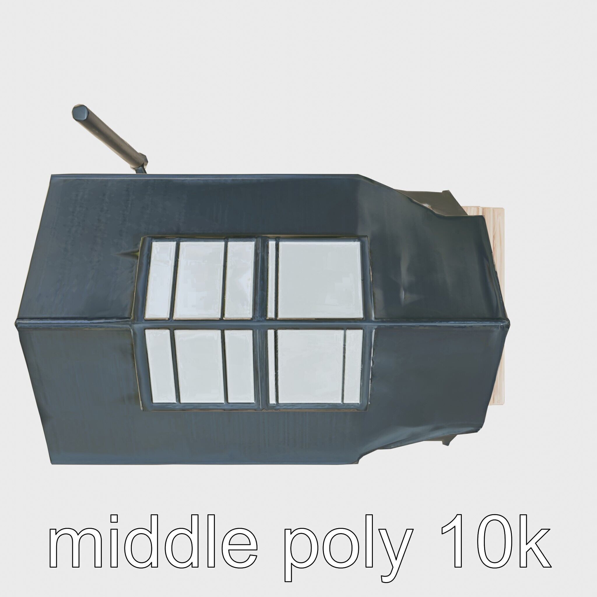 A-frame Cabin with Black Exterior model pack Low-poly 3D model_25