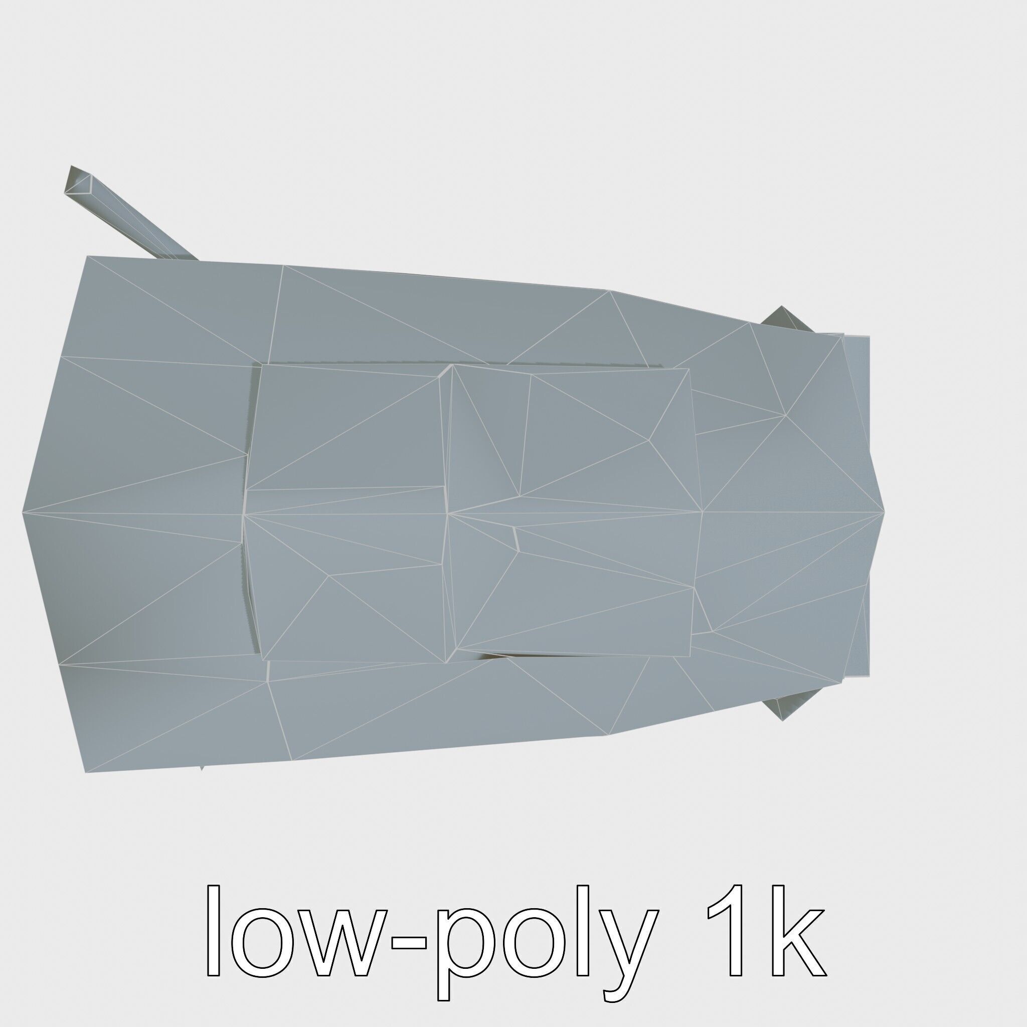 A-frame Cabin with Black Exterior model pack Low-poly 3D model_14