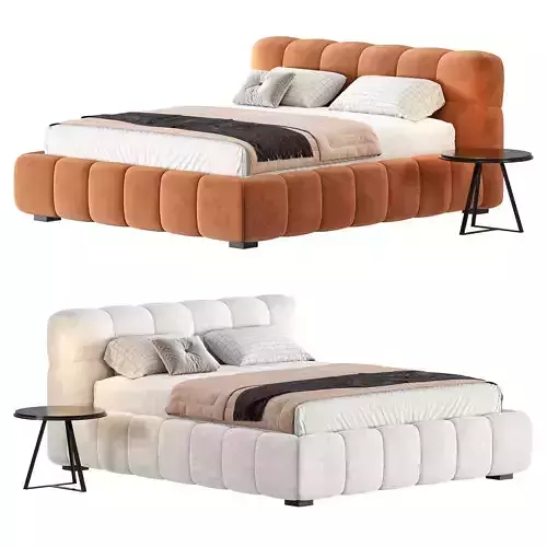 Hildon Boucle Bed Frame